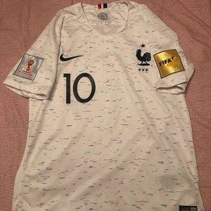 Kylian Mbappe France Away World Cup Kit